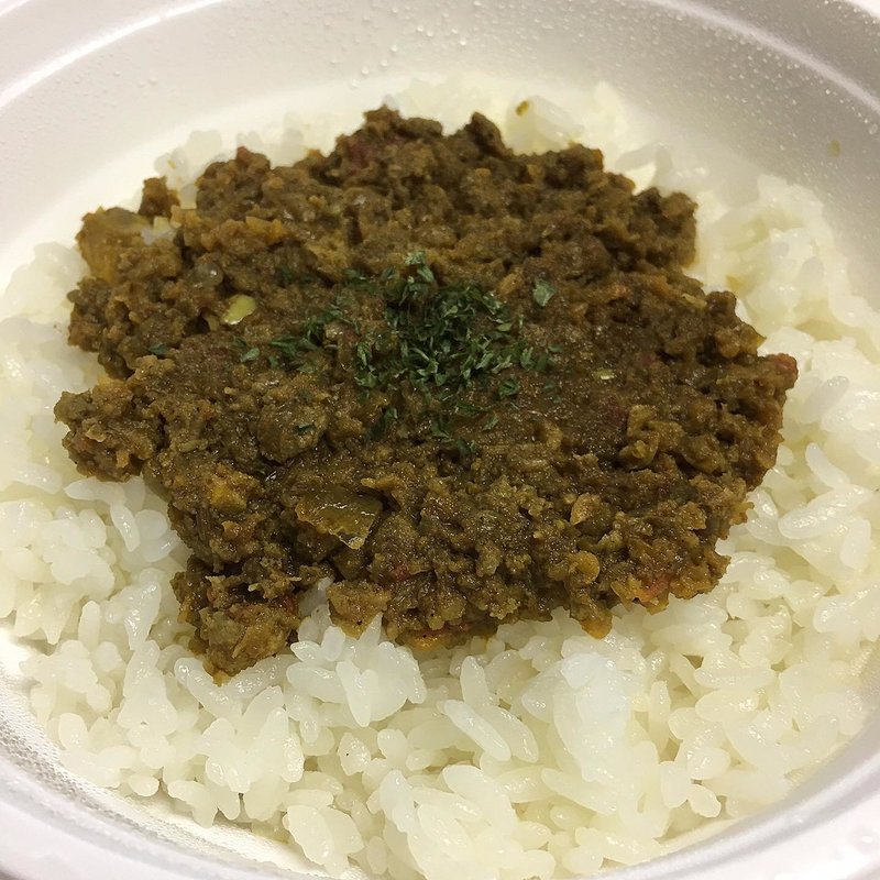 キーマカレー(テイクアウトメニュー)(麺家 喜多楽 （めんや きたら）)