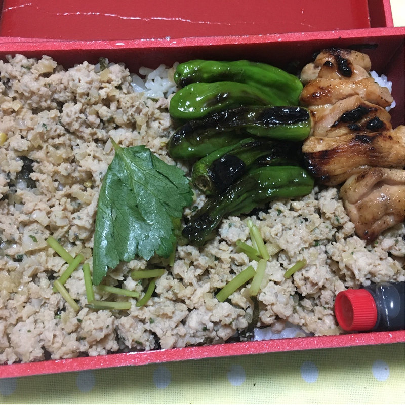 そぼろ弁当(鳥さわ)