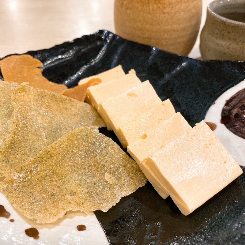 酒盗チーズ(手打ち蕎麦 雷鳥)