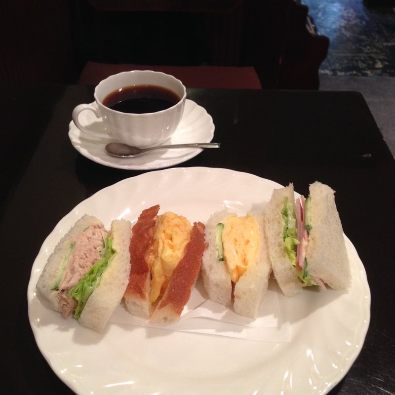 ミックスサンド(松岡珈琲店)