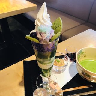 紫陽花茶会セット(伊藤久右衛門 本店)