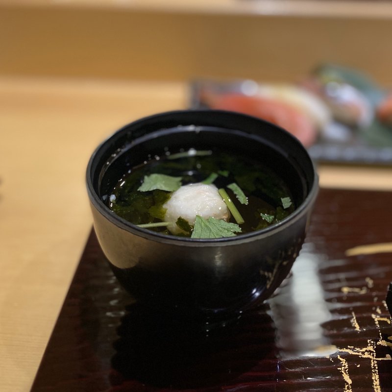 お吸い物(金澤玉寿司 せせらぎ通り店)