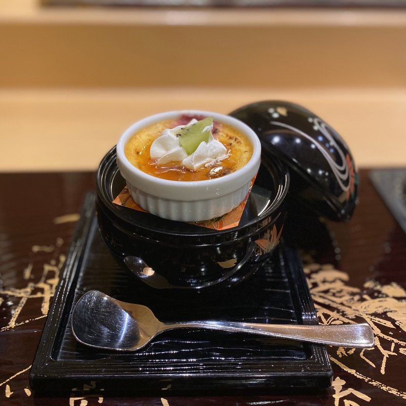 クレームブリュレ(金澤玉寿司 せせらぎ通り店)