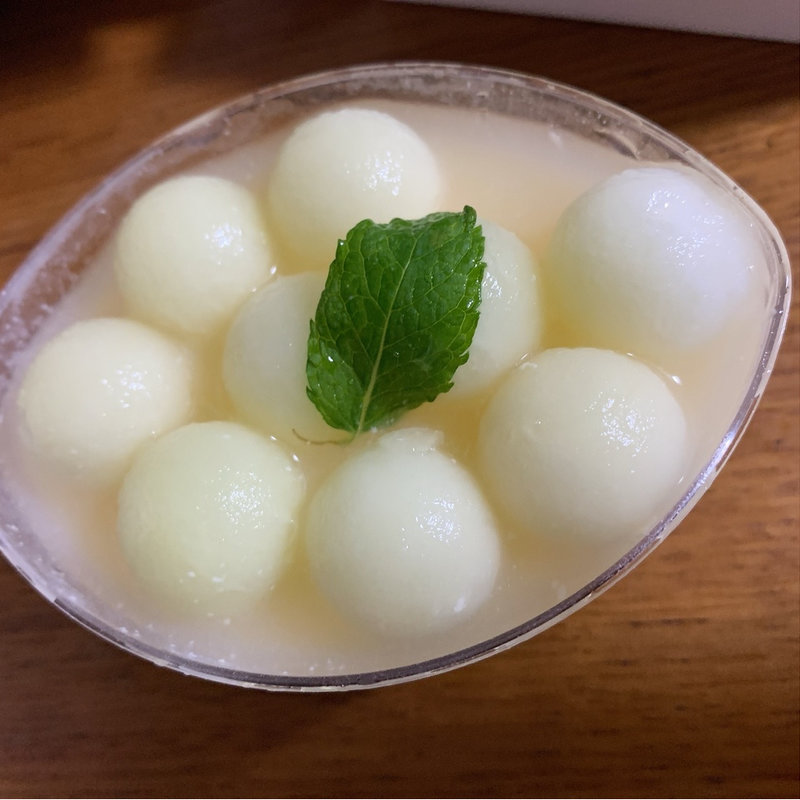 メロンババロア(フルーツカフェ フルータス)