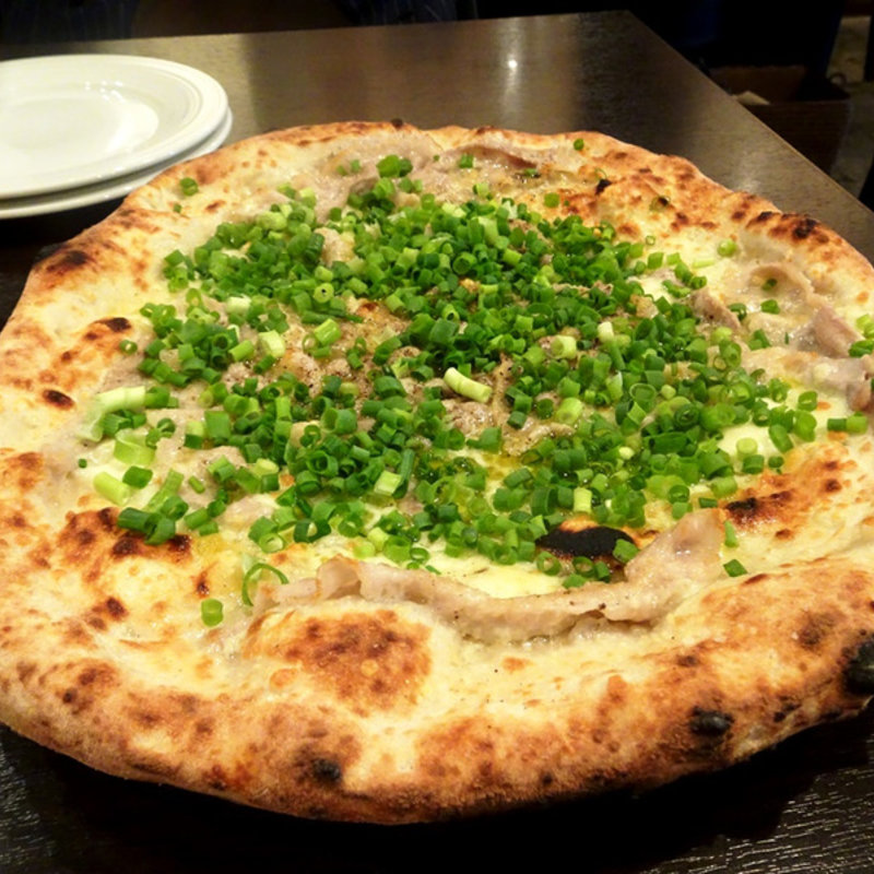 ピッツァ・ジャポネーゼ(ナポリピッツァ Pizzeria la Rossa)