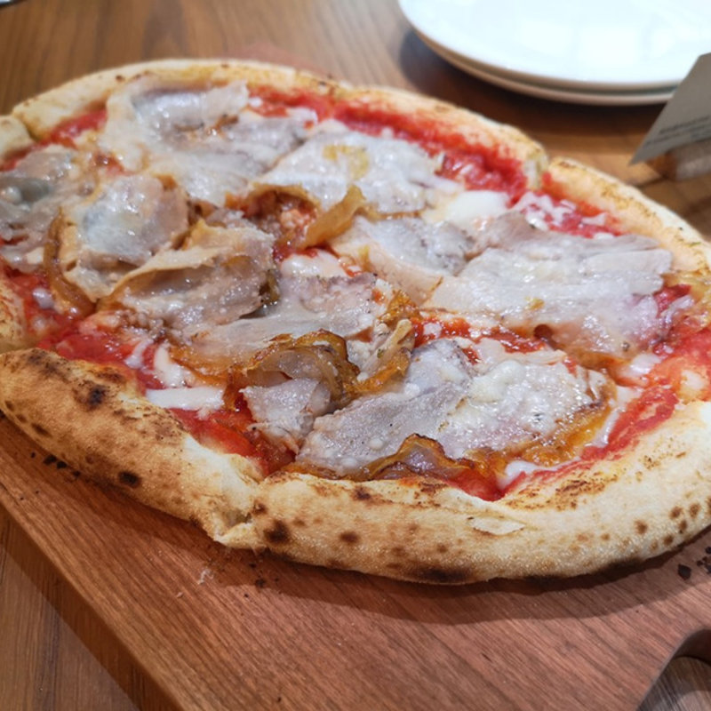 ポルケッタのピッツァ(Antica Forneria by Elio 渋谷ストリーム店)