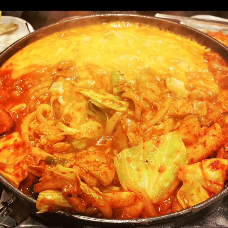 チーズタッカルビ(でりかおんどる　新大久保2号店)