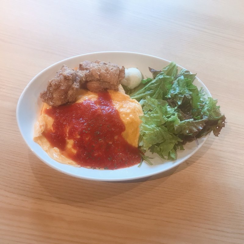 オムからプレート(びすとろMASA)