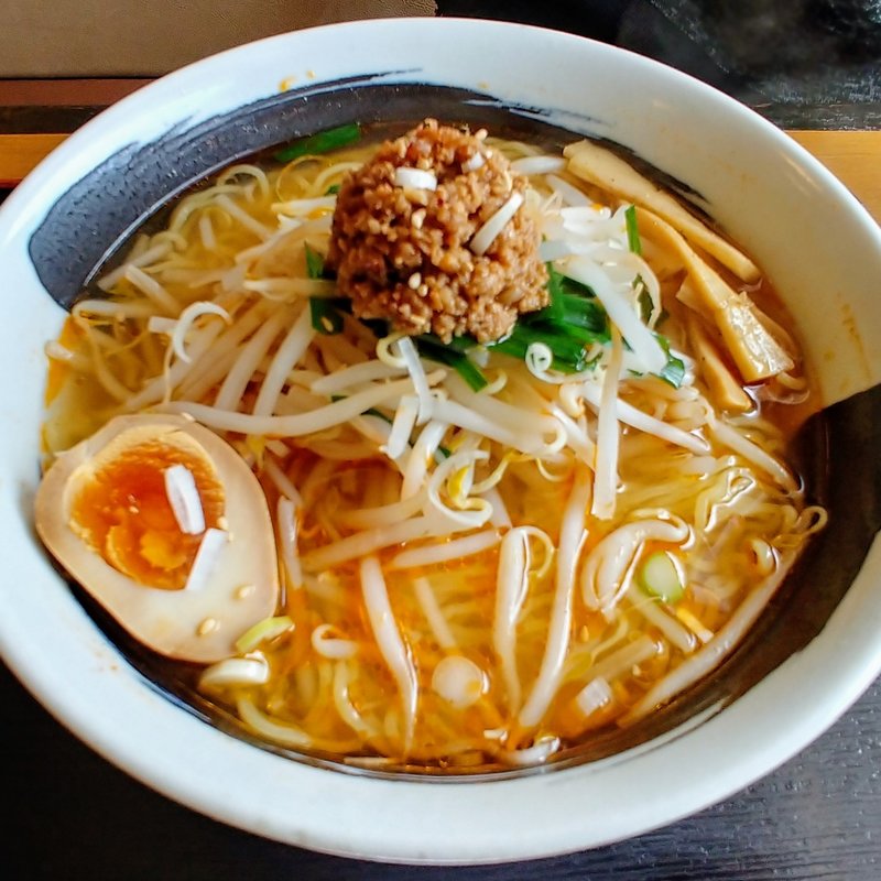 姫神ラーメン(しお味)(拉麺食堂姫神)