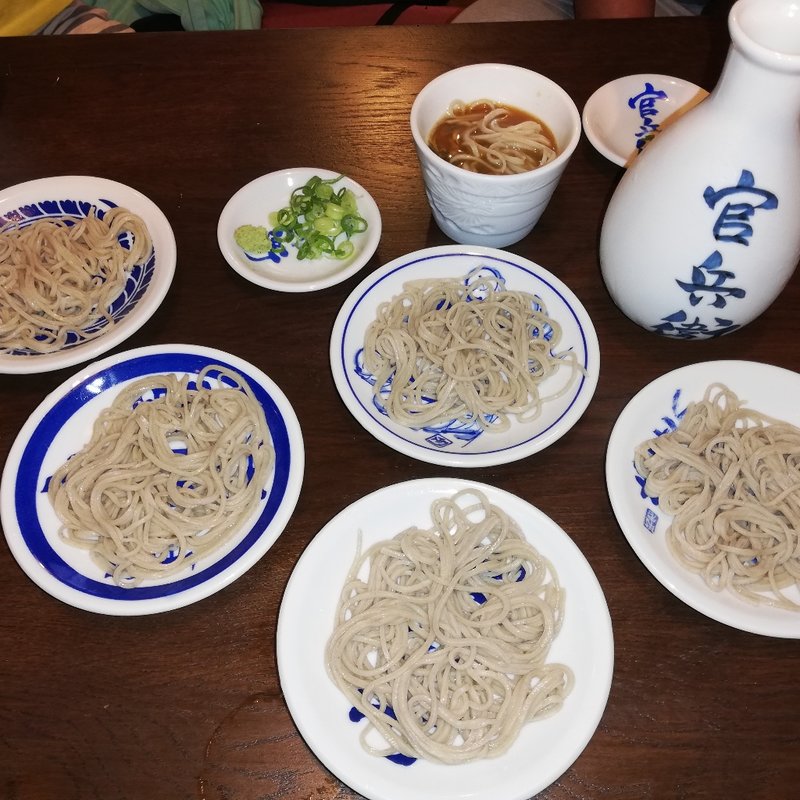 皿そば(出石手打ち皿そば 官兵衛)