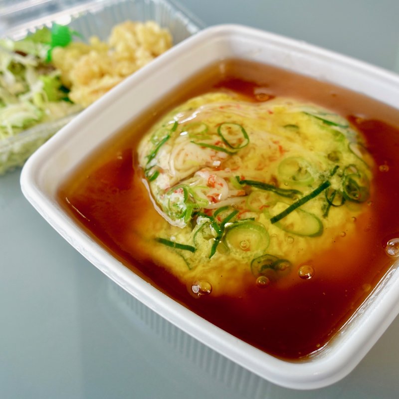 天津焼き飯セット（唐揚げor小エビ天）(中華料理 昇龍)