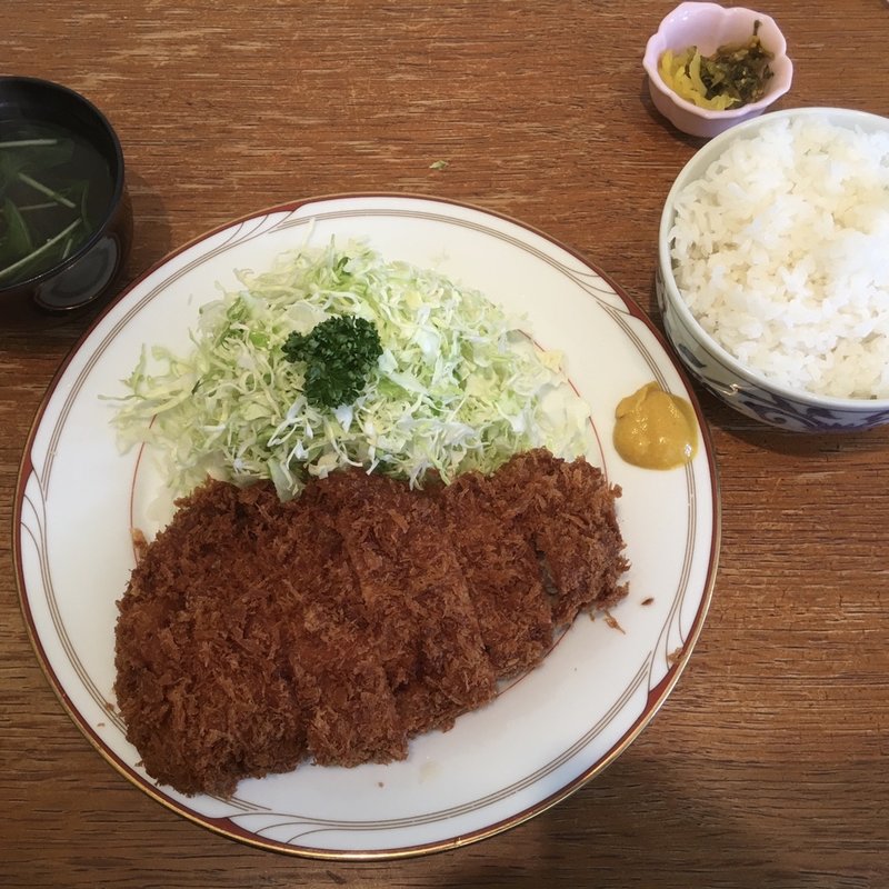 すたみなかつ定食(ジャンボサイズ)(とんかつ石亭 八幡茶屋 )