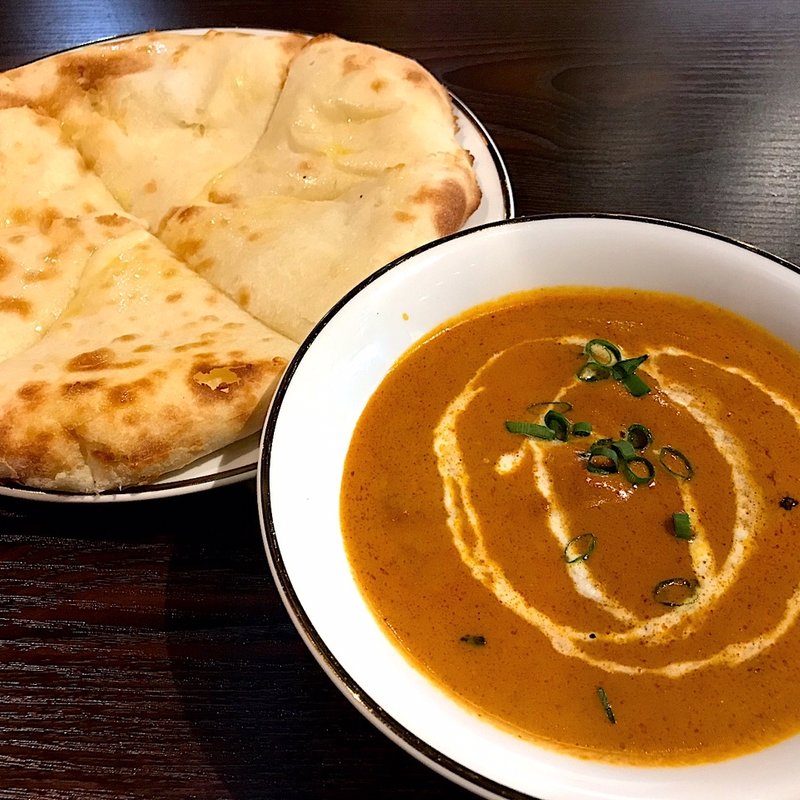 チーズナンとチキンカレー(Deep)