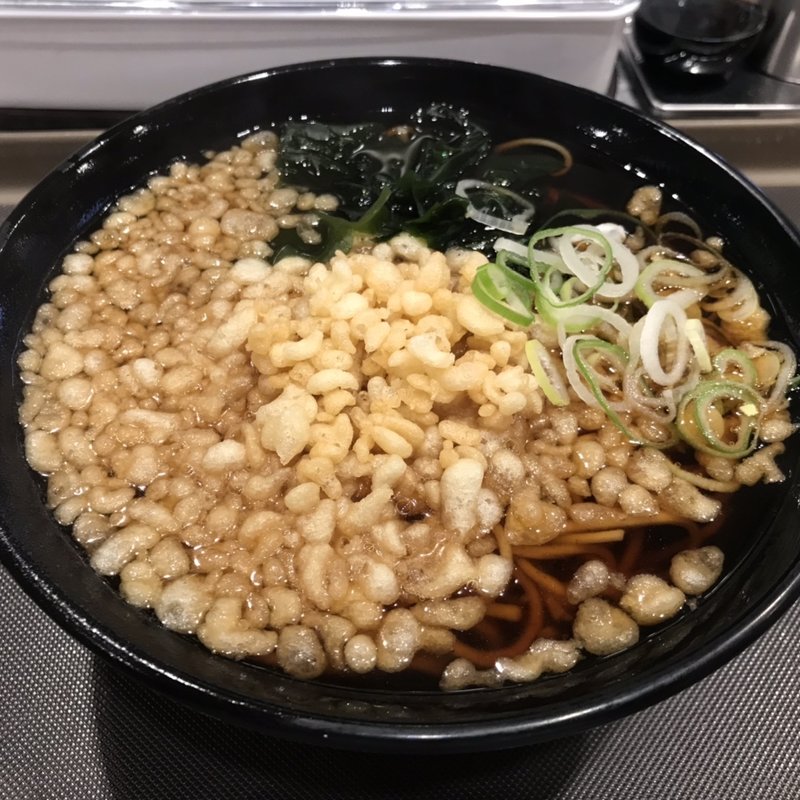 たぬきそば(名代　富士そば　石神井公園店)