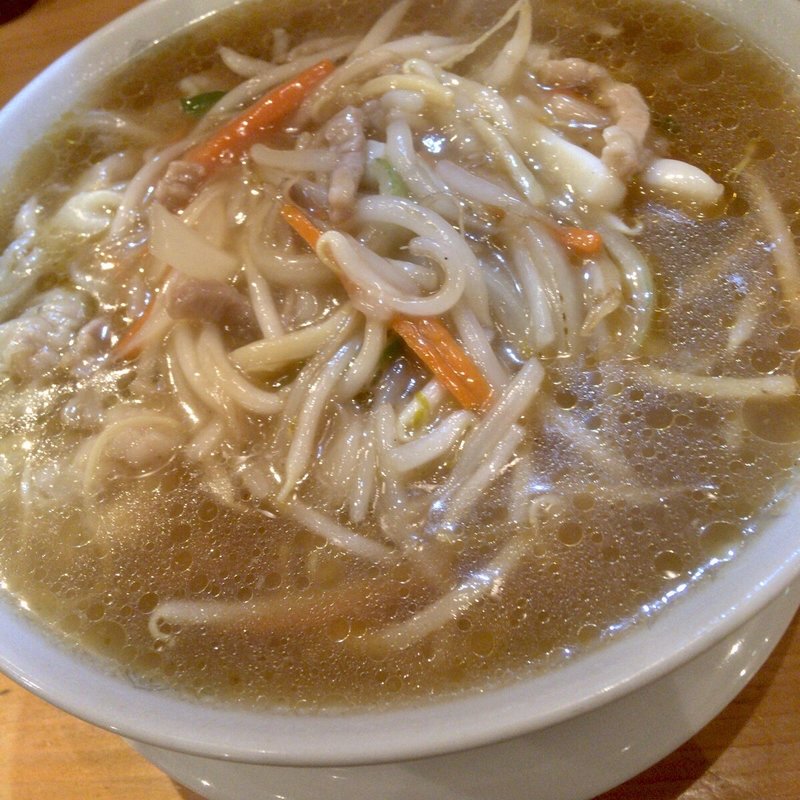 サンマーワンタン麺(ウミガメ食堂)