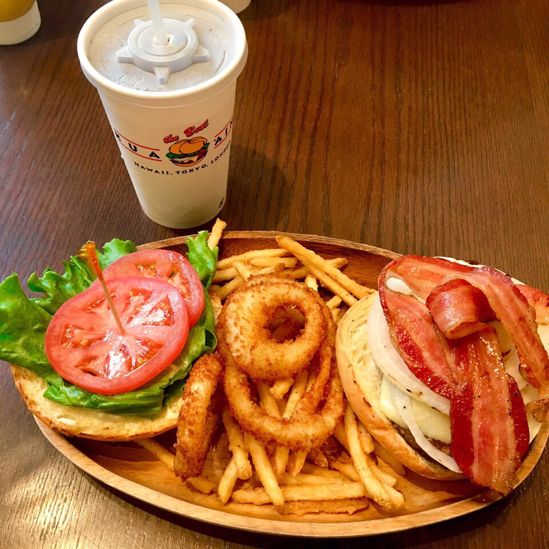 厚切りモッツァレラベーコンバーガー セット(クア・アイナ 仙台Parco2店)