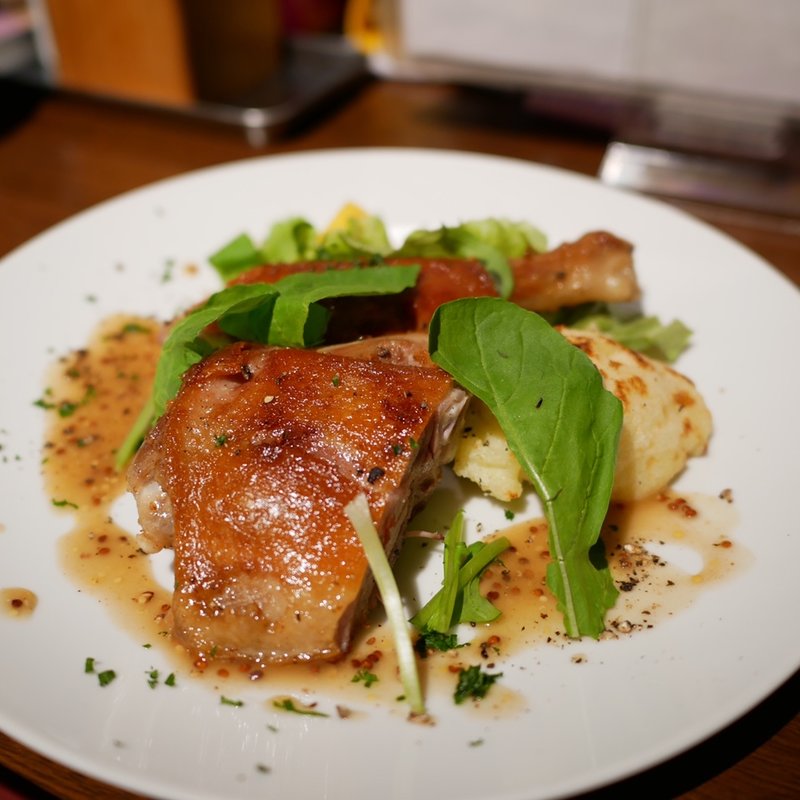 合鴨のコンフィ(酒亭えぶり)