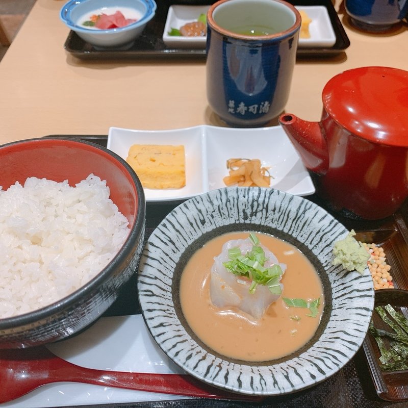 鯛胡麻だれ(築地寿司清 グランスタ八重洲店)