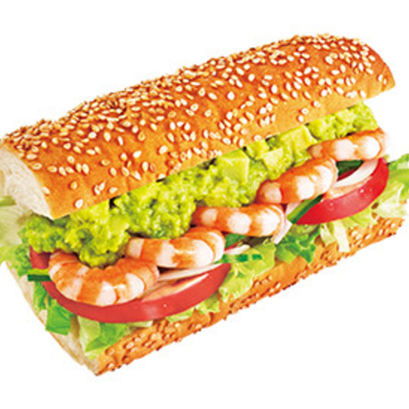 えびアボカド　フットロング(サブウェイ イーグレひめじ店)
