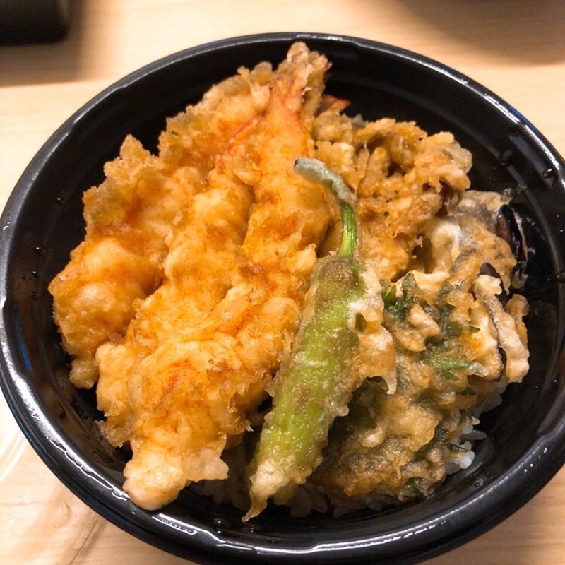 天丼(ろくろく亭)