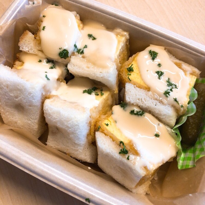 絶品かりふわタマゴサンド(流川洋食酒場ぶると味 )