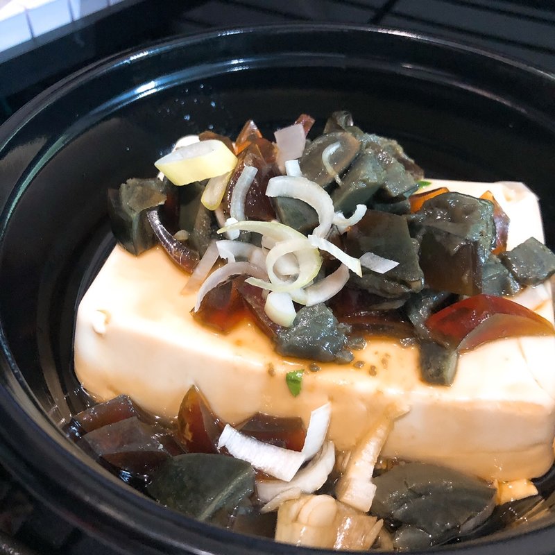 ピータン豆腐(中華料理 成都 高円寺本店)