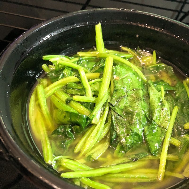 にんにくほうれん草(中華料理 成都 高円寺本店)