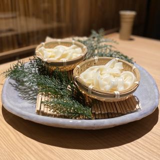 シメのきしめん(最飛び飛騨牛 しゃぶすき家 馬喰一代 名古屋WEST)