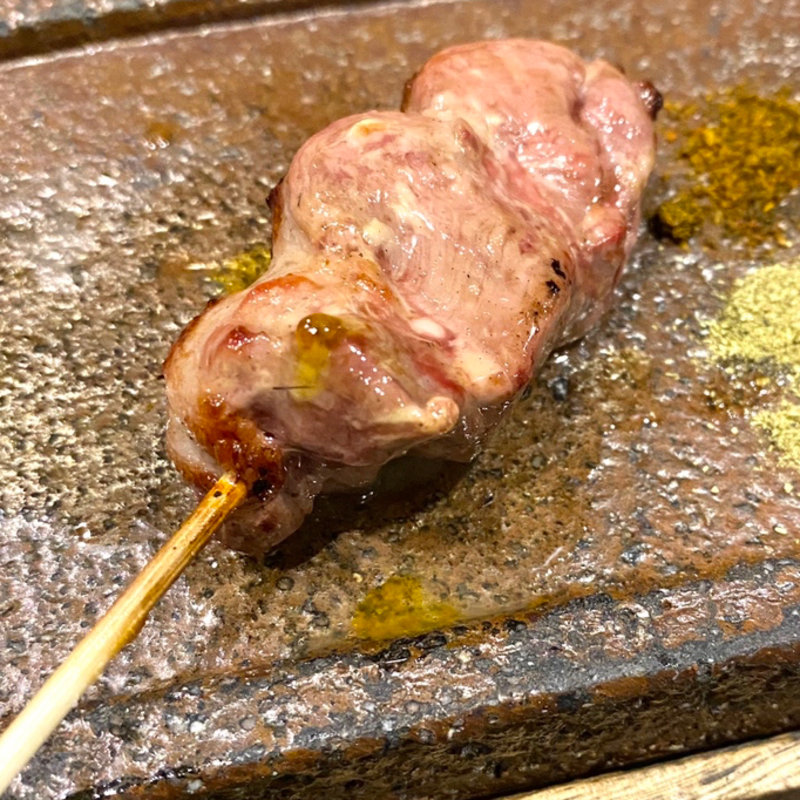 真鴨串(焼き鳥 松元 西中洲本店)