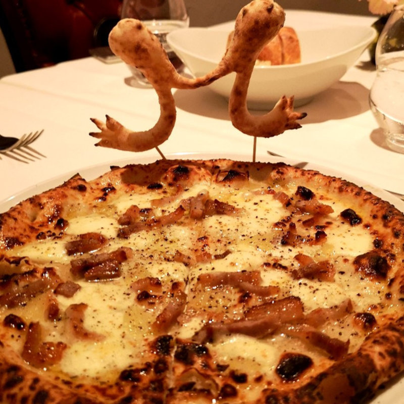 ピッツァ・リモーネ（レモンのピッツァ）(カンブーザ(cambusa))