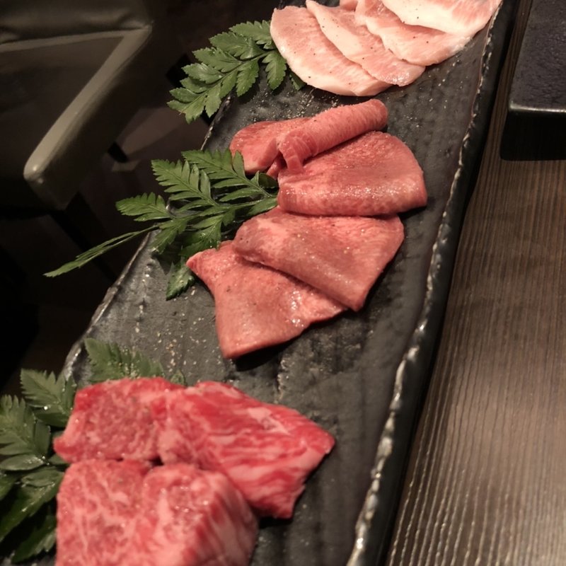 塩焼き3種盛(清江苑 池袋西口本店)