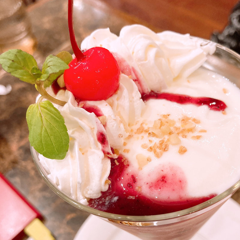 ブルーベリーヨーグルト(珈琲貴族エジンバラ)