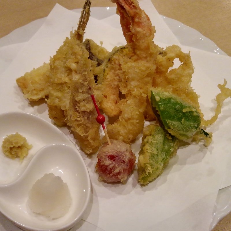 天ぷら盛合せ(あかつき)