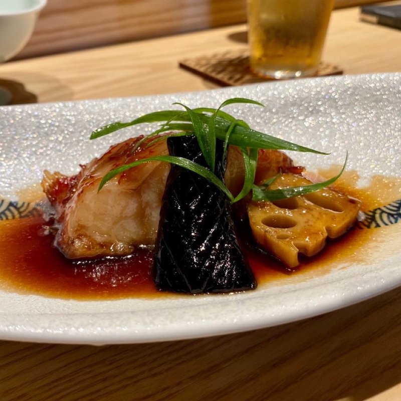 キンキの煮付け(照鮨)