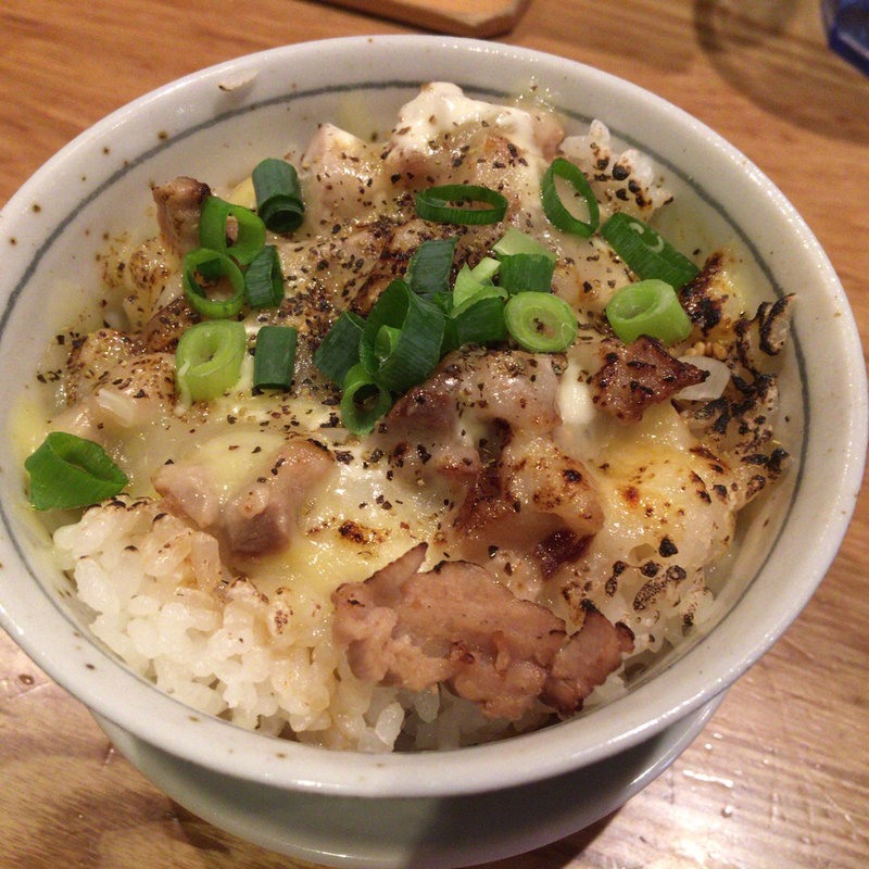 炙りチーズごはん(仙台中華蕎麦 仁屋 )