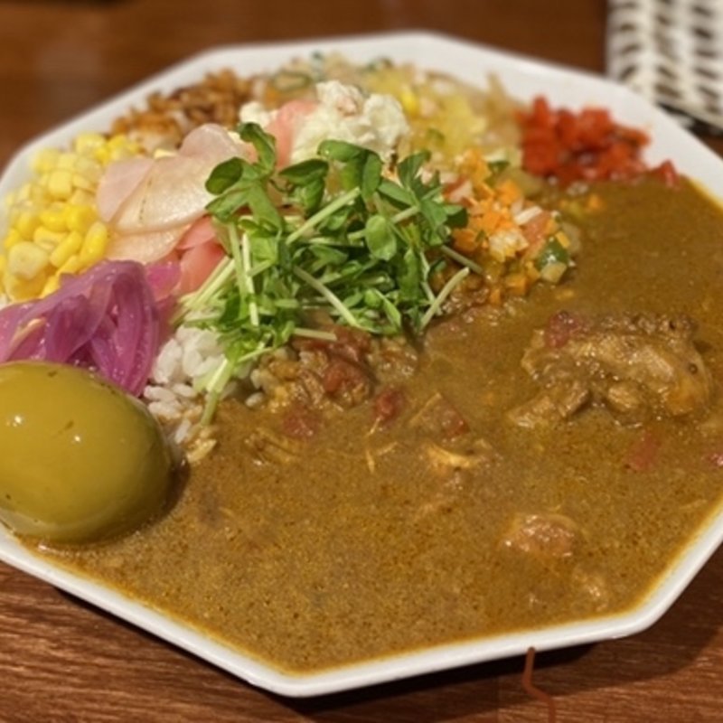 ヤドカリースペシャル(本格スパイスカレー ヤドカリー天満橋本店)