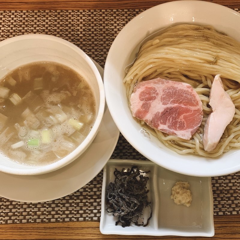 昆布水塩つけ麺(つけ麺　和)