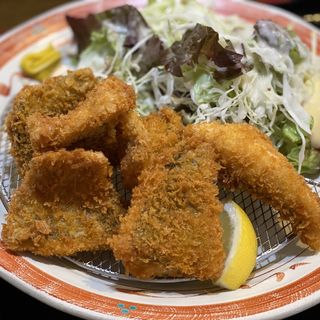 おまかせお魚フライ定食(旬菜海鮮 牡丹荘)