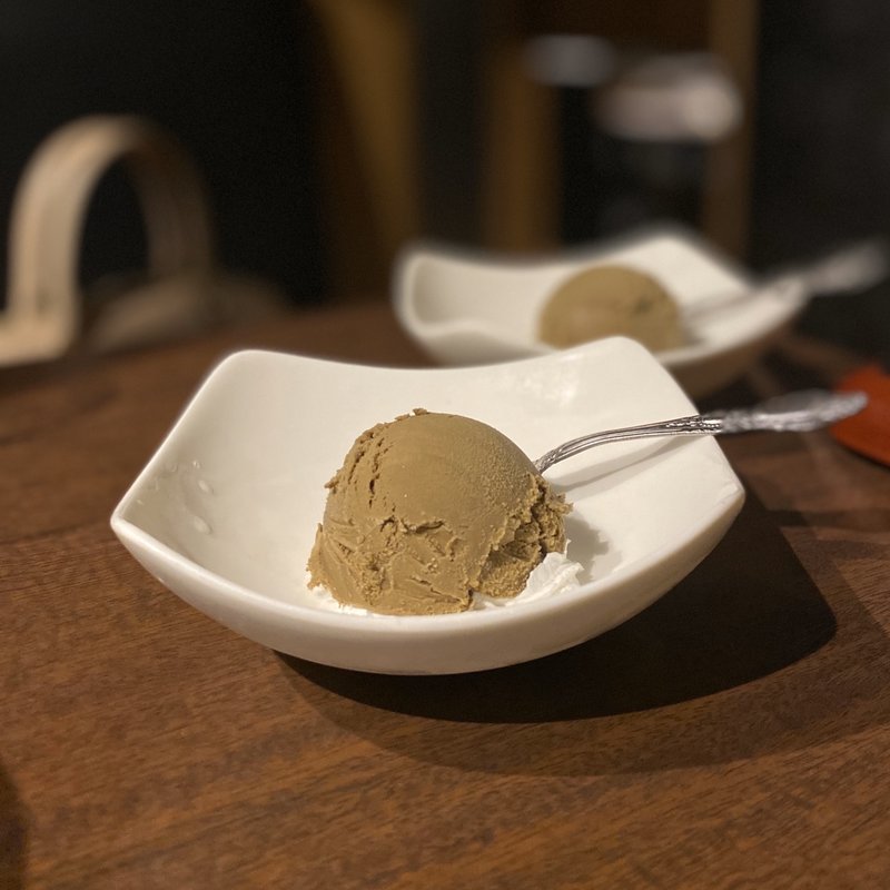 ほうじ茶アイス(BONZ はなれ)