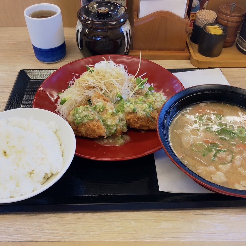 まぐろカツ定食(かつや 宇都宮インターパーク店 )