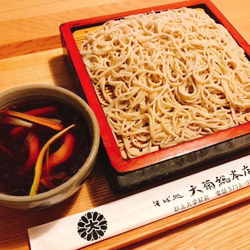 鴨せいろ(そば処 大菊総本店)