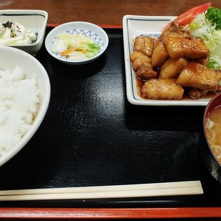 豚バラ定食(みよし食堂 )