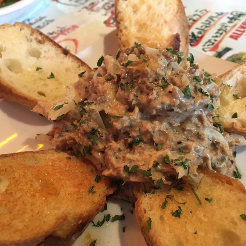 さばのディップ de ブルスケッタ(イタリアンバルG)