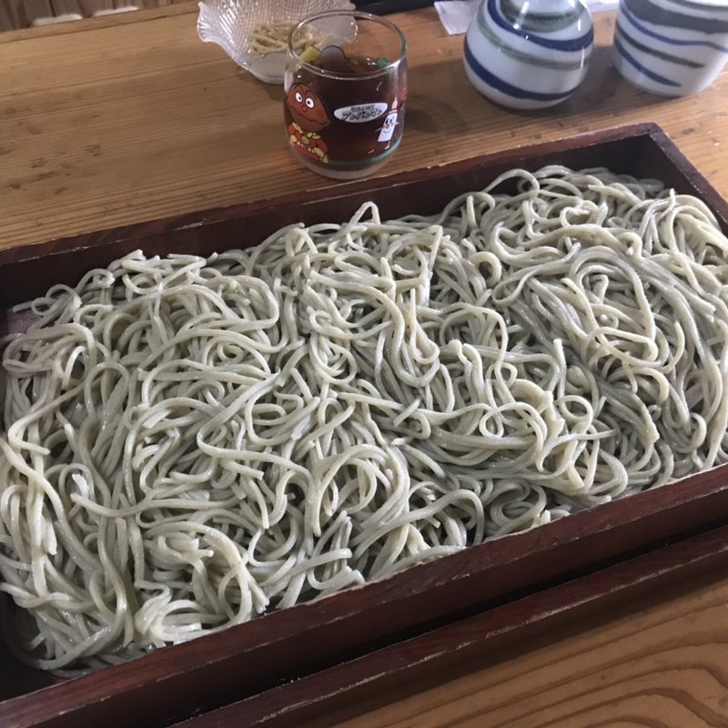 箱そば(不老庵)