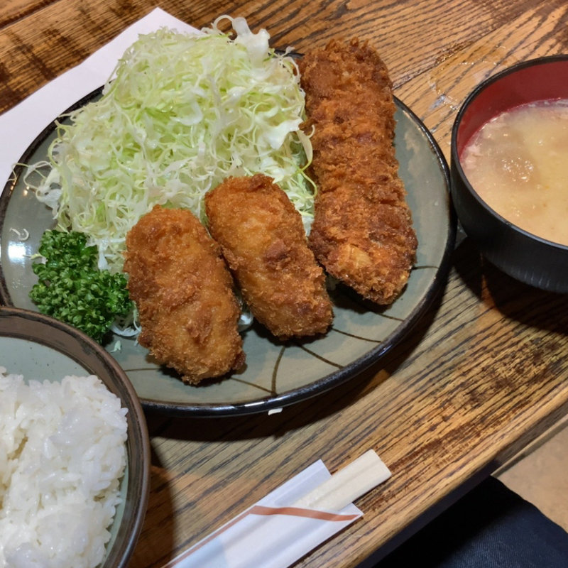 串かつセット(豚珍館 （とんちんかん）)