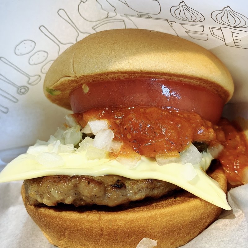 スパイシーモスチーズ(モスバーガー福岡箱崎店)