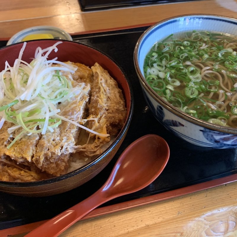 カツ丼セット(山ちゃんうどん 新宮店)