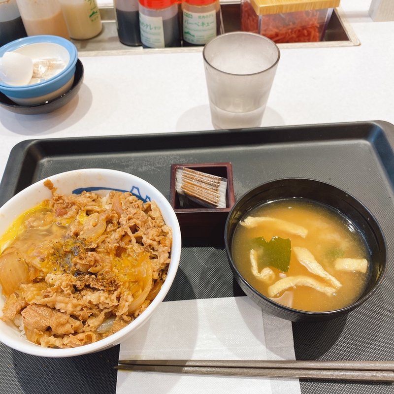 牛めし　並盛り(松屋 府中店)