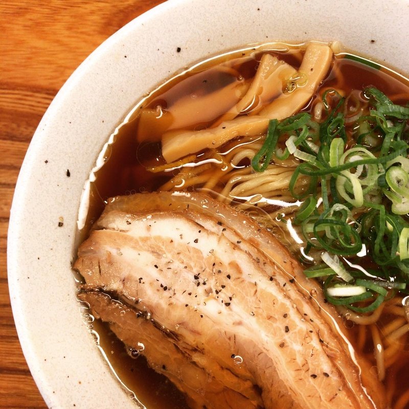 汁アリしょう油(麺や たけだ)