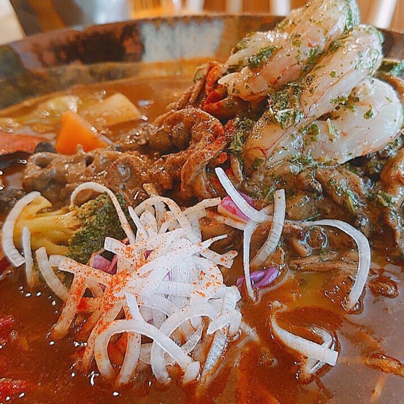 3周年スペシャル｢エビの国から｣(スープカレー なっぱ)